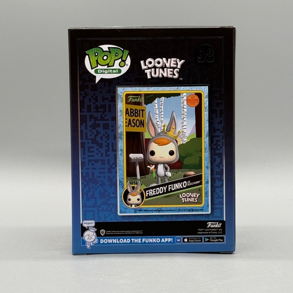 Funko Pop Digital #98 Freddy As Bugs Bunny Looney Tunes *LE 3000* N FT Exclusive